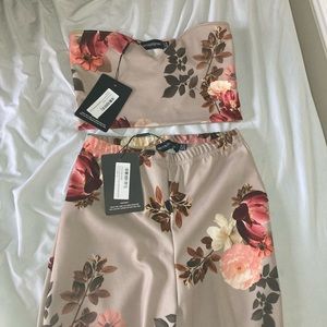 Co ord crop and pant